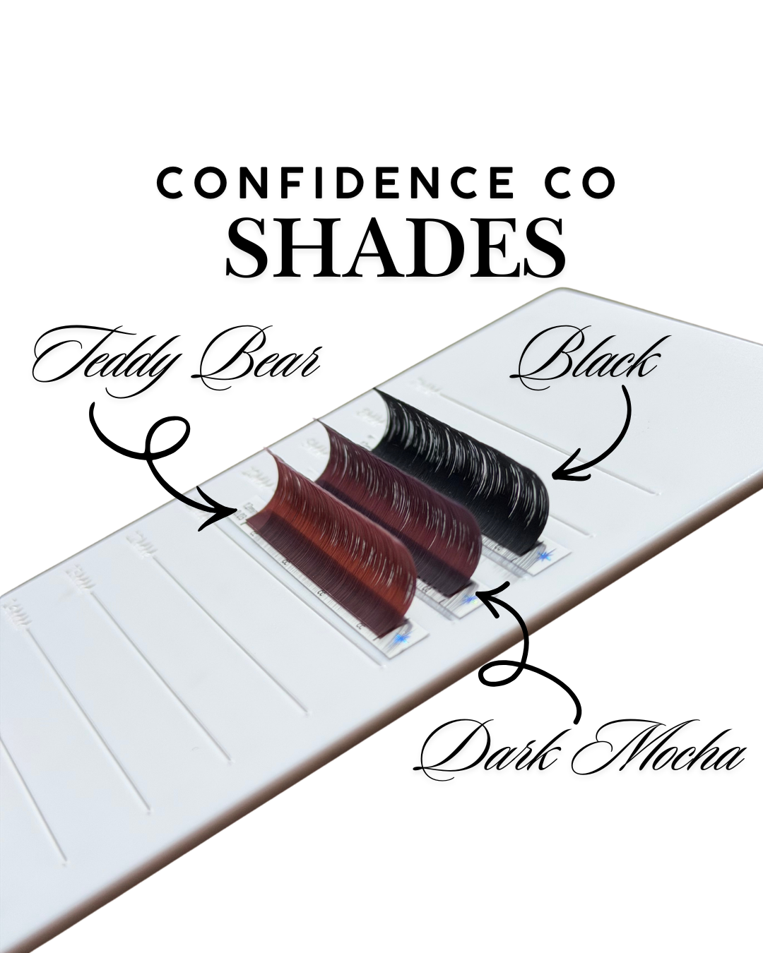 Dark Mocha Brown Lashes 0.03 Volume
