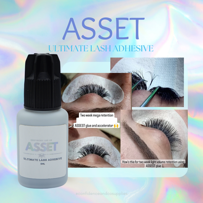 ASSET Ultimate Lash Adhesive x 2