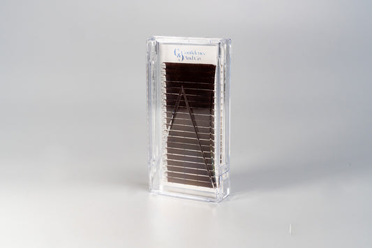 Dark Mocha Brown Lashes 0.03 Volume