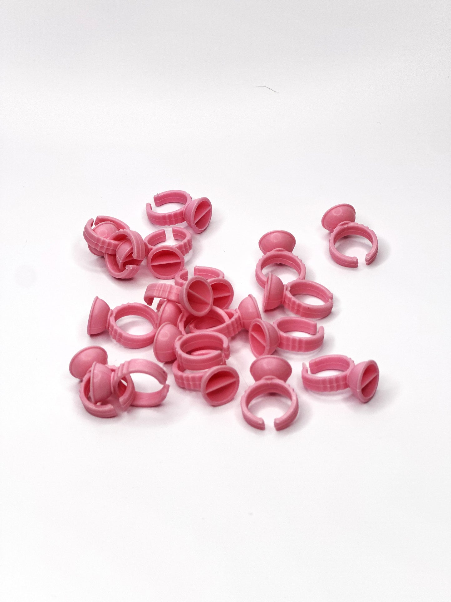 Pink Glue Rings