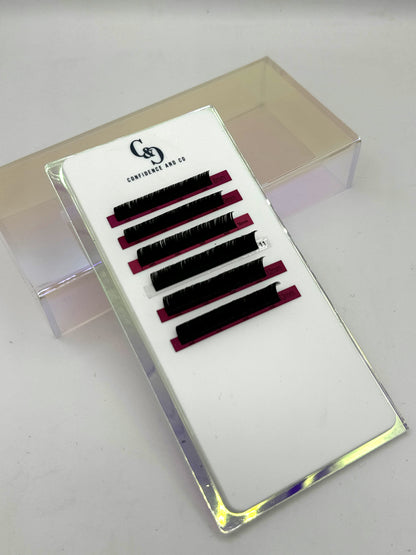 Acrylic Lash Tile with Lid